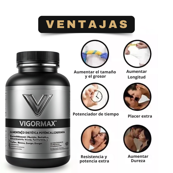 VigorMax - Vitalidad masculina en cada cápsula.