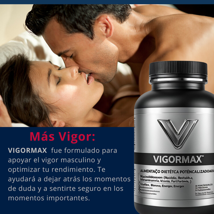 VigorMax - Vitalidad masculina en cada cápsula.